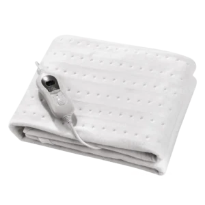 Wärmeunterbett für 1 Person – 150x80 cm – Abschaltautomatik – Warmyou Wärmeunterbett – Weiß