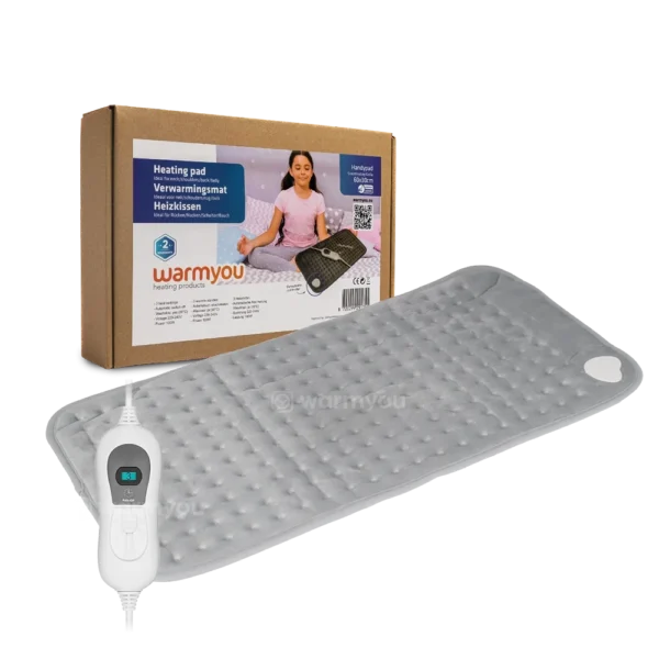 Elektrisches Heizkissen - 60x30cm - 3 Heizstufen - Warmyou Handypad - Grau – Bild 3