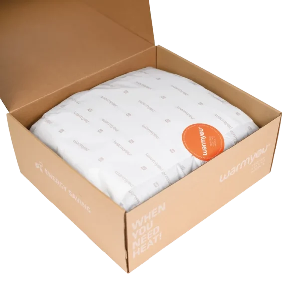 Electric heating pad Neck/Back 60x90cm – 9 heat settings – Warmyou Hugme - Anthracite - Image 8