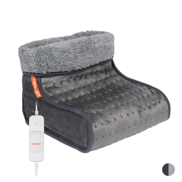 Electric foot warmer fleece – 30×30×23cm – 3 heat settings – Warmyou Lofum – Anthracite