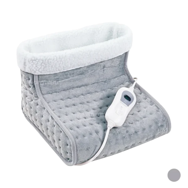 Electric foot warmer fleece - 30×30×23cm - 3 heat settings - Warmyou Lofum - Gray